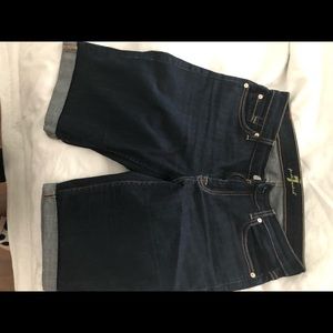 7 for all mankind bermuda shorts